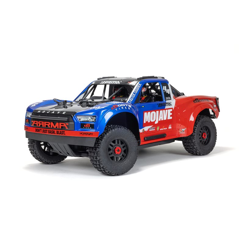 1/8 MOJAVE 4S 4X4 RTR Brushless Desert Truck Blue/Red 1/8 MOJAVE 4S 4X4 RTR Brushless Desert Truck Blue/Red
