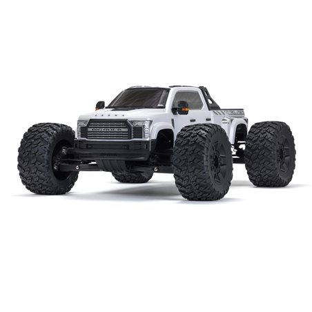 1/7 BIG ROCK 6S 4X4 RTR Brushless Monster Truck White