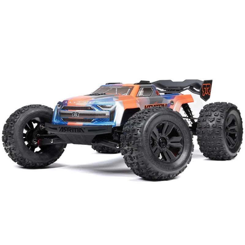 1/8 KRATON 6S 4X4 RTR Brushless Speed Truck Blue/Orange 1/8 KRATON 6S 4X4 RTR Brushless Speed Truck Blue/Orange