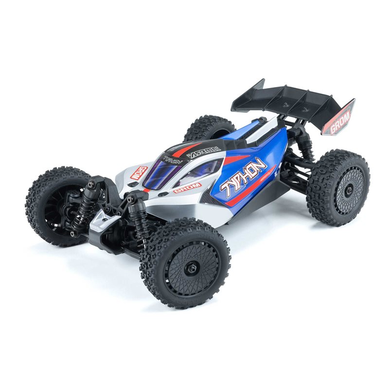 1/14 TYPHON GROM 4X4 RTR Brushed Buggy (Battery & Charger Included) Blue/Silver