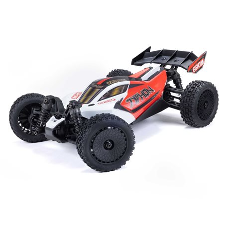 1/14 TYPHON GROM 4X4 RTR Brushed Buggy (Battery & Charger Included) Red/White
