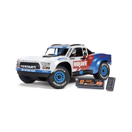 1/16 MOJAVE GROM 223S DSC 4X4 RTR Brushless Desert Truck White (Battery & Charger Included)