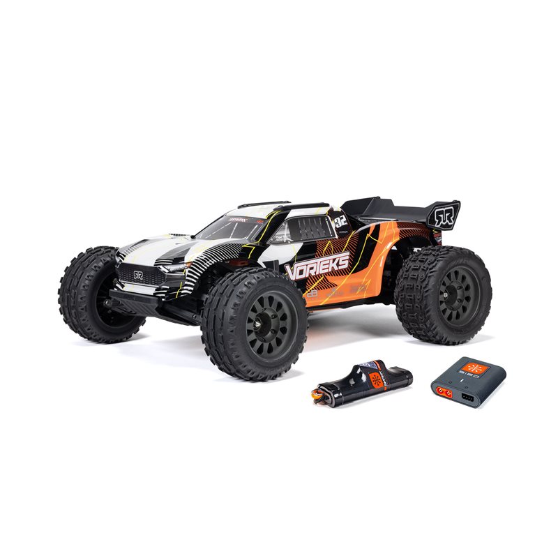 1/10 VORTEKS 2WD RTR Brushed Stadium Truck (Battery & Charger Included) Orange 1/10 VORTEKS 2WD RTR Brushed Stadium Truck (Battery & Charger Included) Orange