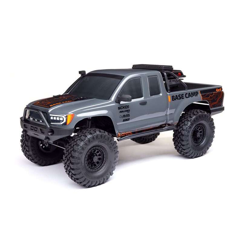 Axial 1/10 SCX10 III Base Camp 4X4 RTR Brushed Rock Crawler Gray