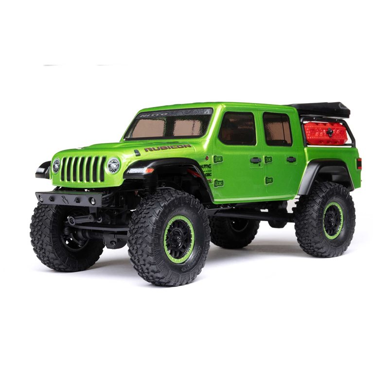 Axial 1/24 SCX24 Jeep JT Gladiator 4X4 RTR Brushed Rock Crawler (Battery & Charger Included) Green