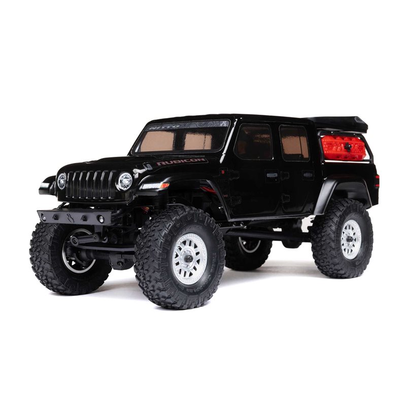 SCX24 Jeep Gladiator 4WD Rock Crawler RTR, Black SCX24 Jeep Gladiator 4WD Rock Crawler RTR, Black