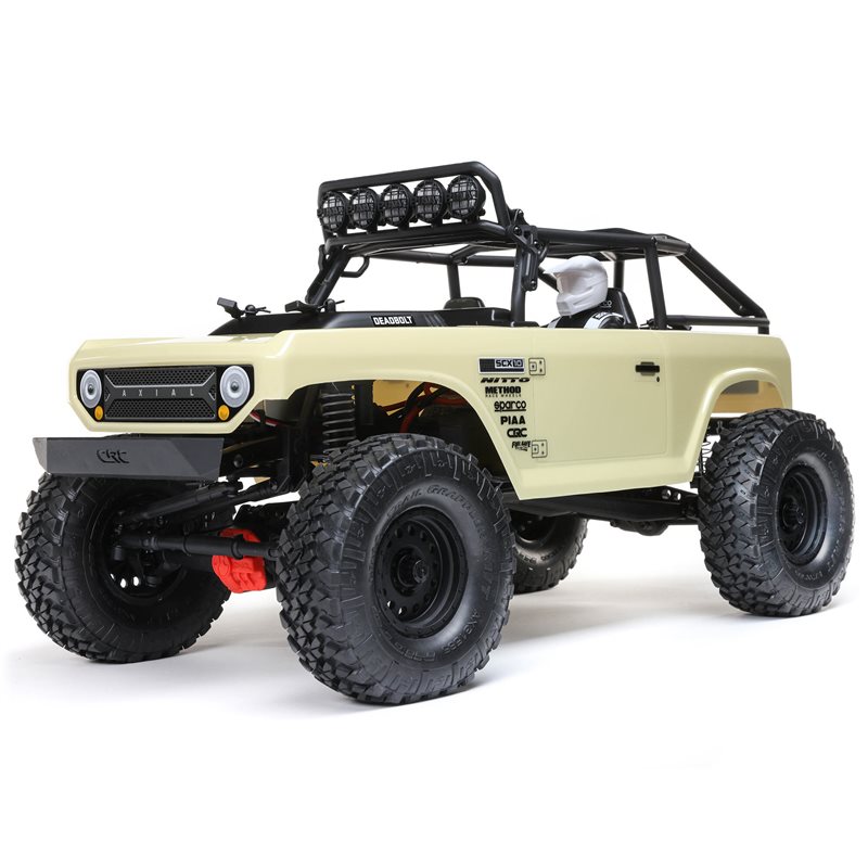 SCX10 II Deadbolt 1/10 4WD RTR Tan SCX10 II Deadbolt 1/10 4WD RTR Tan
