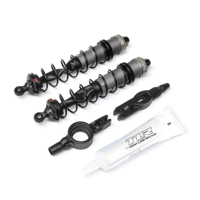 Rear Shock Set 135mm Assembled (2): 8XT