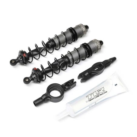 Rear Shock Set 135mm Assembled (2): 8XT
