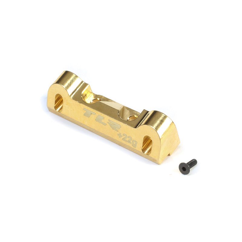 Brass Hinge Pin Brace LRC +22g: 22 5.0