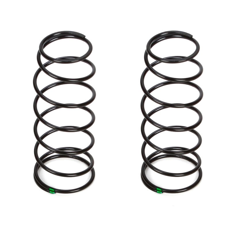 16mm Front Shock Spring 4.8 Rate Green (2): 8B 3.0