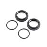 Shock Adjuster Nut with O-ring Aluminum Black (2): 5B 5T MINI WRC