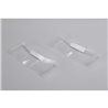 6.5 Lightweight Rear Wing Clear Precut (2)