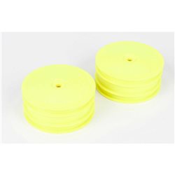 1/10 Front Buggy 2.2 Wheels 12mm Hex Yellow (2): 22-4