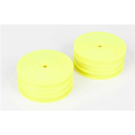 1/10 Front Buggy 2.2 Wheels 12mm Hex Yellow (2): 22-4