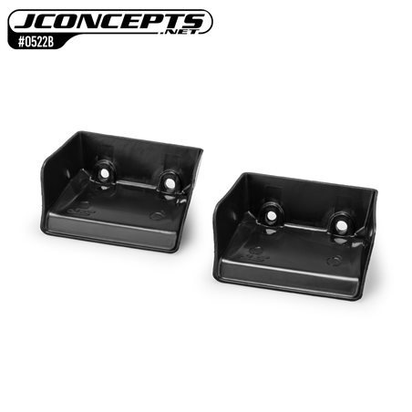 Tekno NB48 2.2 | Tekno EB48 2.2 injection molded front wing, black - 2pc