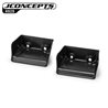Tekno NB48 2.2 | Tekno EB48 2.2 injection molded front wing, black - 2pc Tekno NB48 2.2 | Tekno EB48 2.2 injection molded front wing, black - 2pc