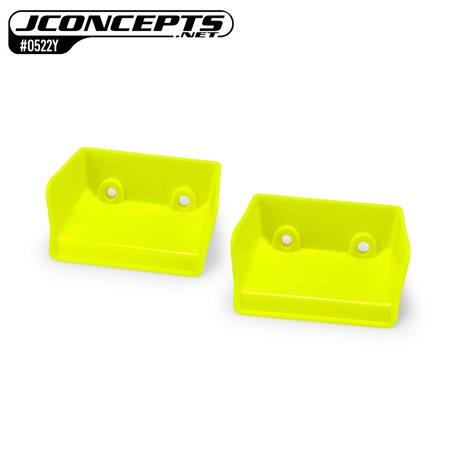 Tekno NB48 2.2 | Tekno EB48 2.2 injection molded front wing, yellow - 2pc