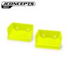 Tekno NB48 2.2 | Tekno EB48 2.2 injection molded front wing, yellow - 2pc Tekno NB48 2.2 | Tekno EB48 2.2 injection molded front wing, yellow - 2pc