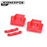 XRAY XB8 | XB8e 2024 | 2025 injection molded front wing w/ adaptor, retro pink - 2pc