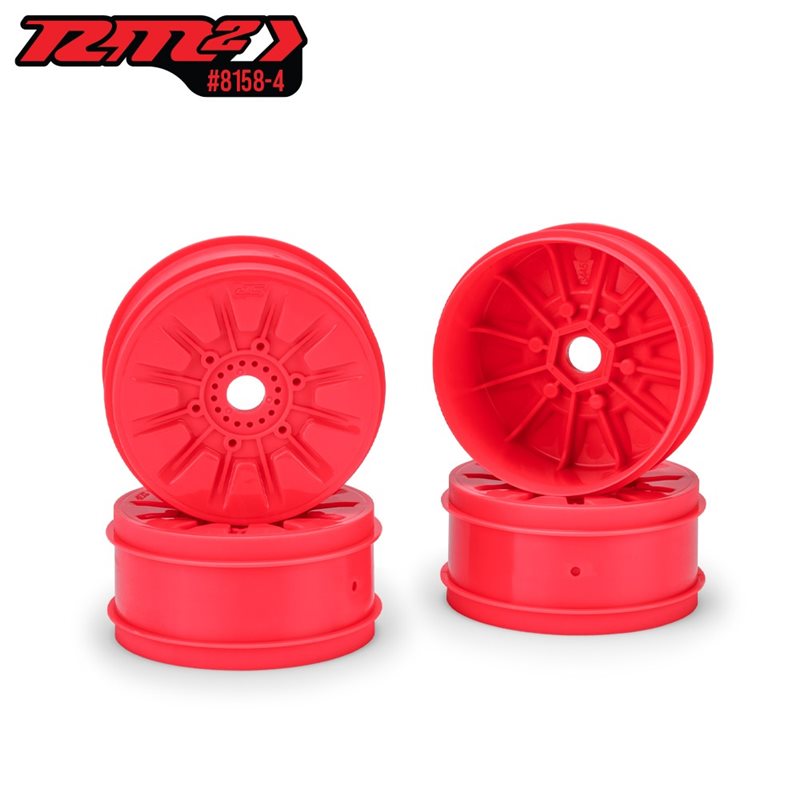RM2, Pioneer 1:8th buggy wheel, 83mm - retro pink, 4pc