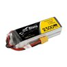 TATTU FUNFLY SERIES 2300 mha 14.8V 75C 4S1P WITH XT60 - TAA23004S75X6