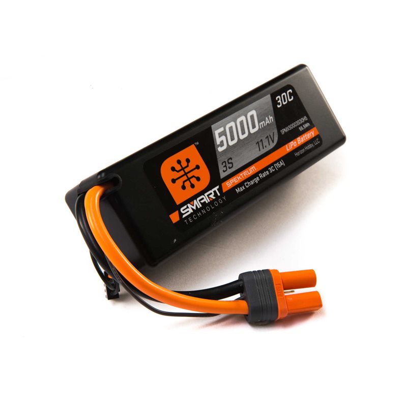 5000mAh 3S 11.1V Smart LiPo 30C Hardcase IC5