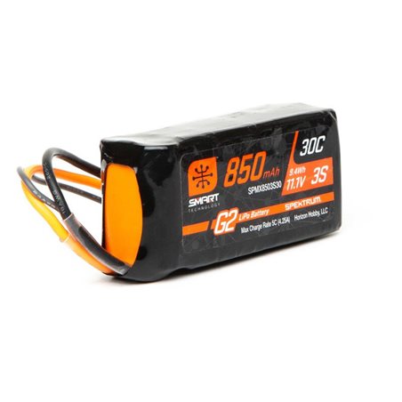 850mAh 3S 11.1V Smart G2 30C IC2