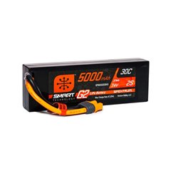 5000mAh 2S 7.4V Smart G2 LiPo 30C Hard Case IC3
