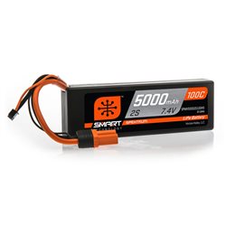 5000mAh 2S 7.4V 100C Smart LiPo Hardcase IC5