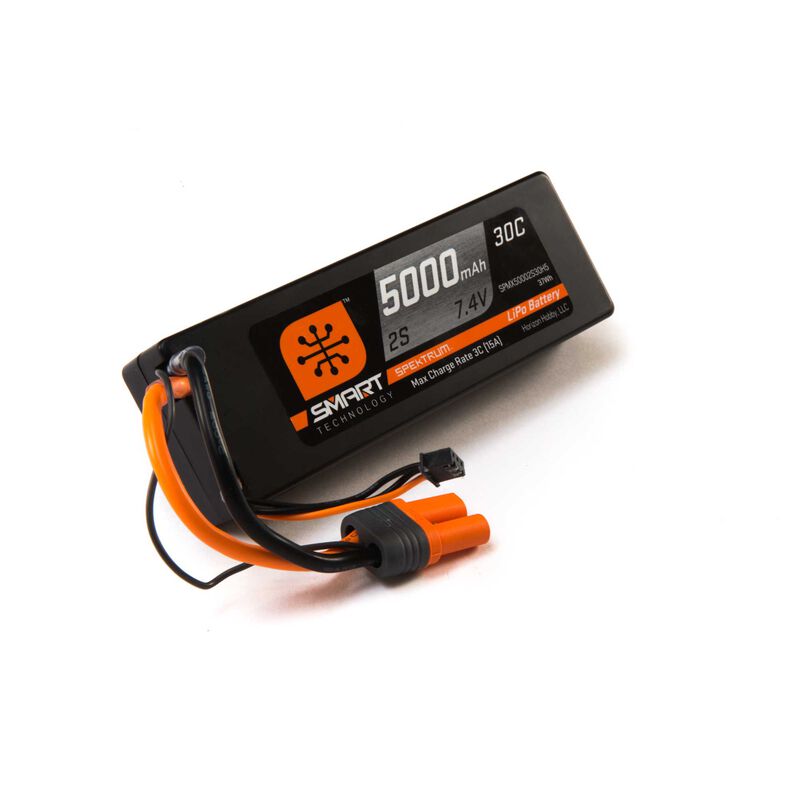 5000mAh 2S 7.4V Smart LiPo 30C Hardcase IC5