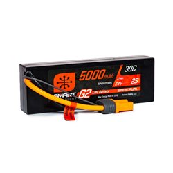 5000mAh 2S 7.4V Smart G2 LiPo 30C Hard Case IC5