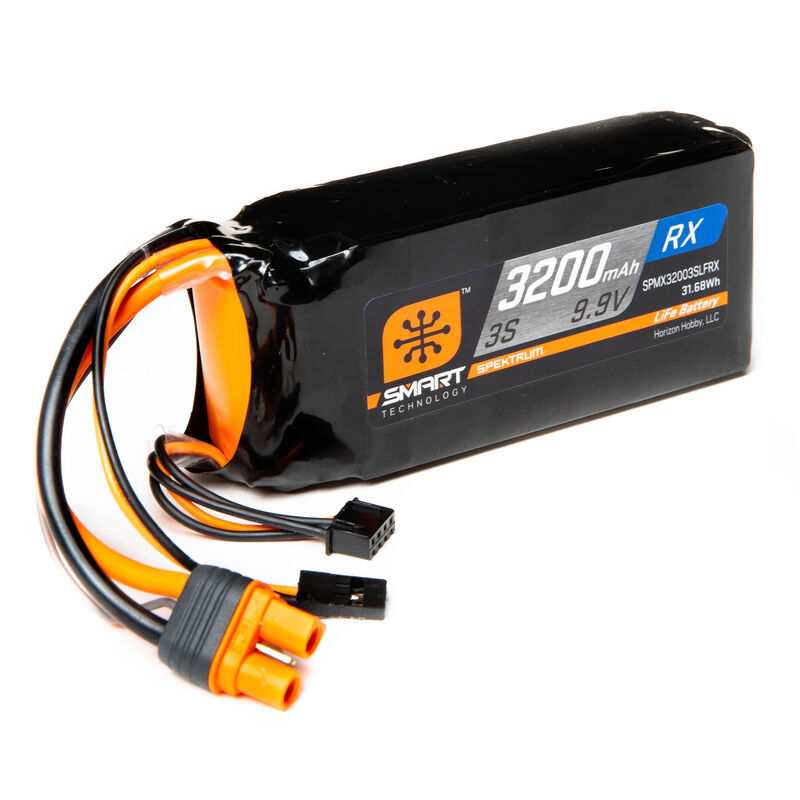 3200mAh 3S 9.9V Smart LiFe ECU Battery IC3