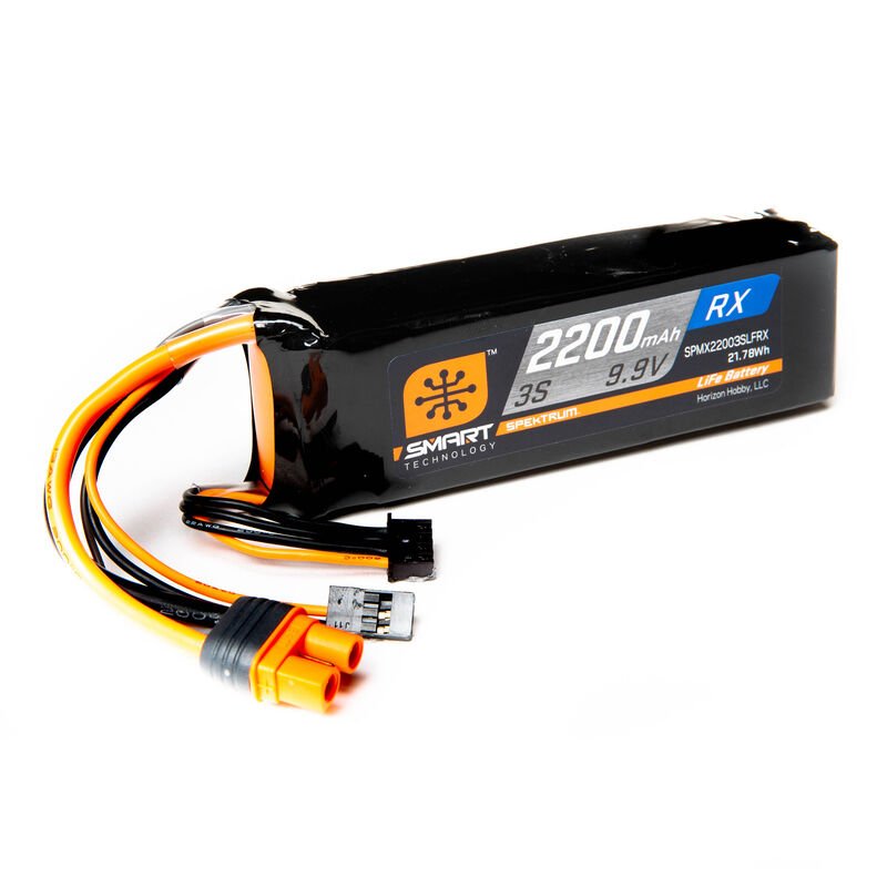 2200mAh 3S 9.9V Smart LiFe ECU Battery IC3