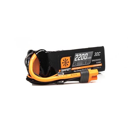 2200mAh 4S 14.8V Smart LiPo 30C IC3