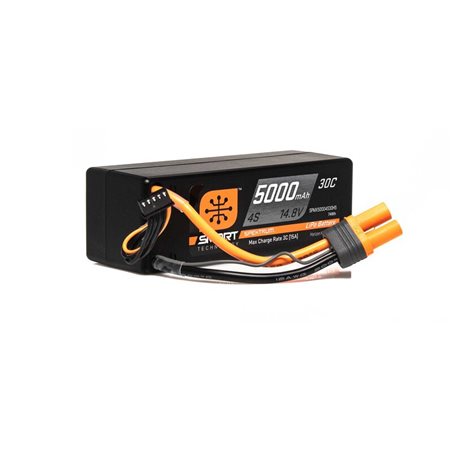 5000mAh 4S 14.8V Smart LiPo 30C Hardcase IC5