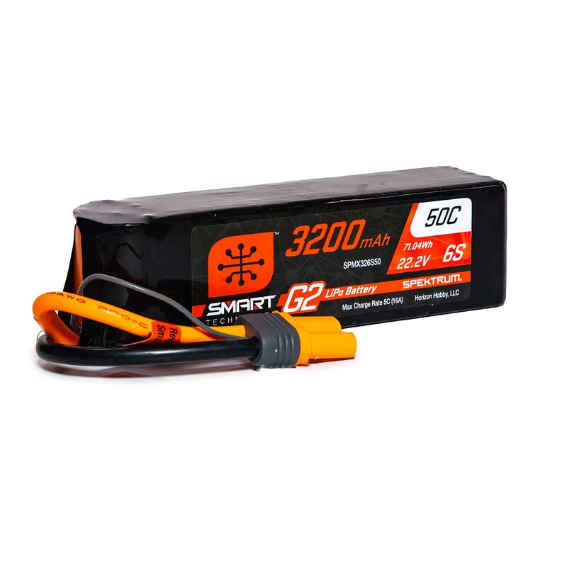 3200mAh 6S 22.2V Smart G2 LiPo 50C IC5
