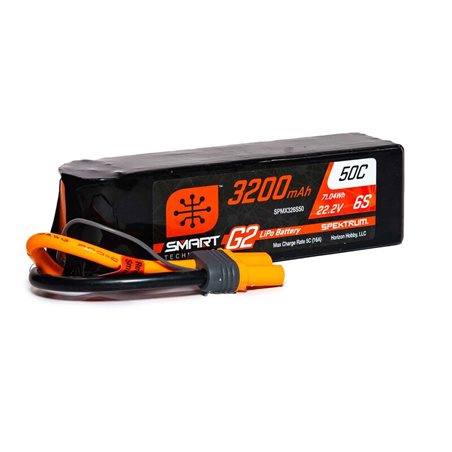 3200mAh 6S 22.2V Smart G2 LiPo 50C IC5