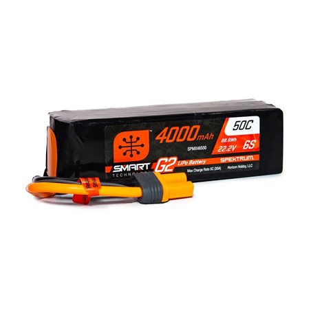 4000mAh 6S 22.2V Smart G2 LiPo 50C IC5