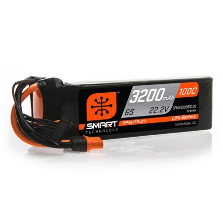 3200mAh 6S 22.2V 100C Smart LiPo Battery IC5