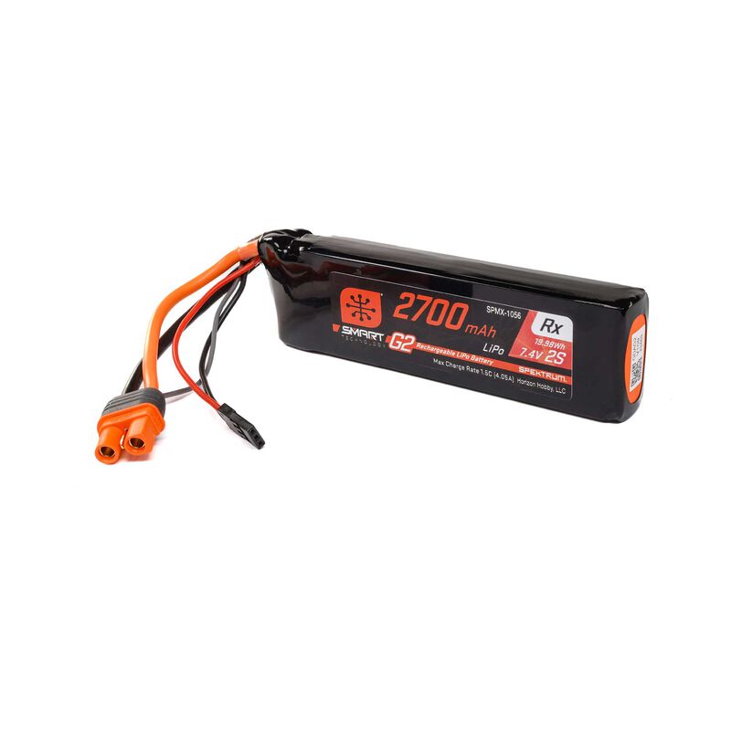 Smart G2 Receiver LiPo 2700mAh 2S 15C IC3
