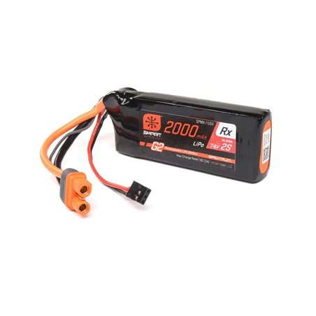Smart G2 Receiver LiPo 2000mAh 2S 15C IC3