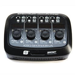 Smart Micro 4 port AC/DC 1S LiPo Charger