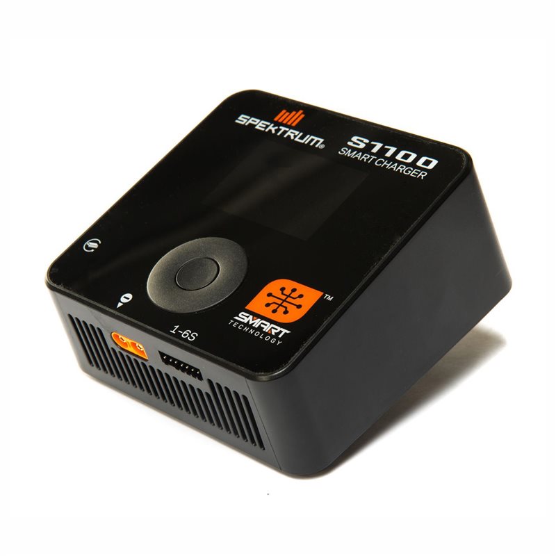 Spektrum Smart S1100 AC Charger, 1x100W (EU) Spektrum Smart S1100 AC Charger, 1x100W (EU)