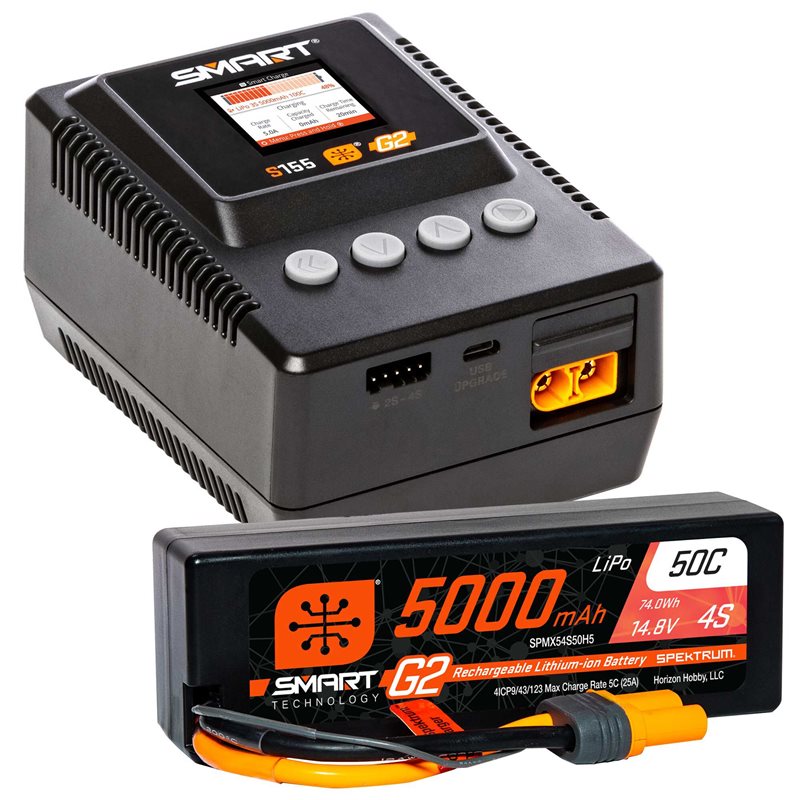 Smart Powerstage 5000mAh 4S LiPo- S155 Charger EU Smart Powerstage 5000mAh 4S LiPo- S155 Charger EU