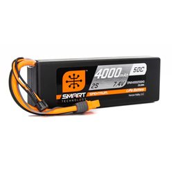 4000mAh 2S 7.4V Smart LiPo Battery 50C IC3