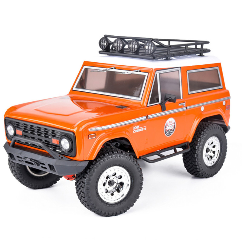 ROCK CRUISER V3FD 4x4 RTR 1:10 WATERPROOF TRAIL CRAWLER ORANGE RGT136100 V3FD ROCK CRUISER V3FD 4x4 RTR 1:10 WATERPROOF TRAIL CRAWLER ORANGE RGT136100 V3FD
