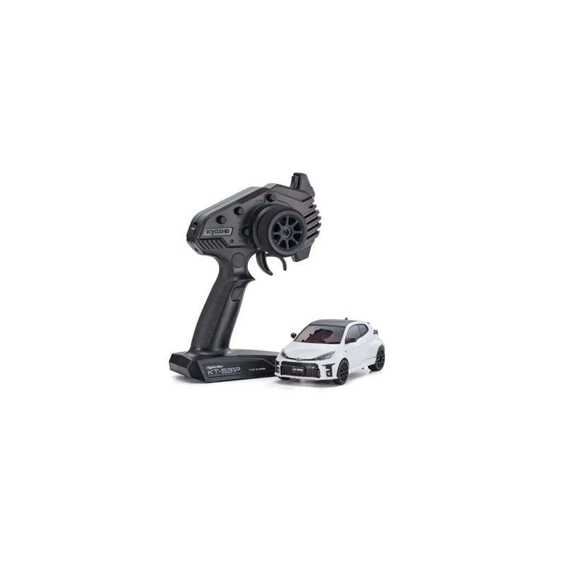 Kyosho Mini-Z MR04 RWD Toyota Yaris White (N-HM/KT531P) w/Gyro & LED Kyosho Mini-Z MR04 RWD Toyota Yaris White (N-HM/KT531P) w/Gyro & LED