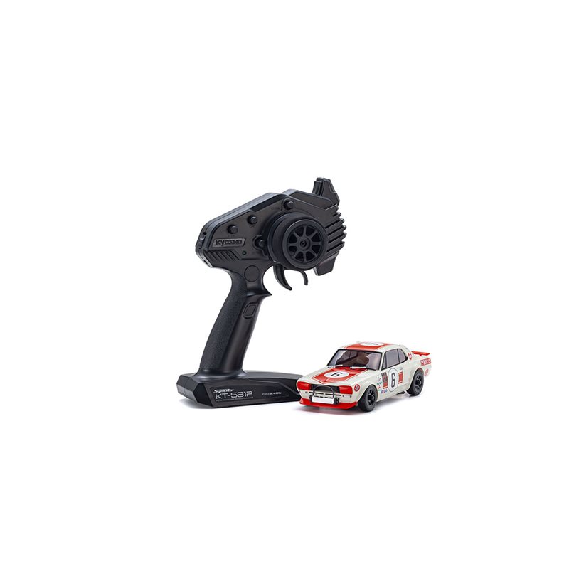Mini-Z AWD Skyline 2000GT-R KPGC10 Racing'72 Red No.6 (MA020/KT531P)