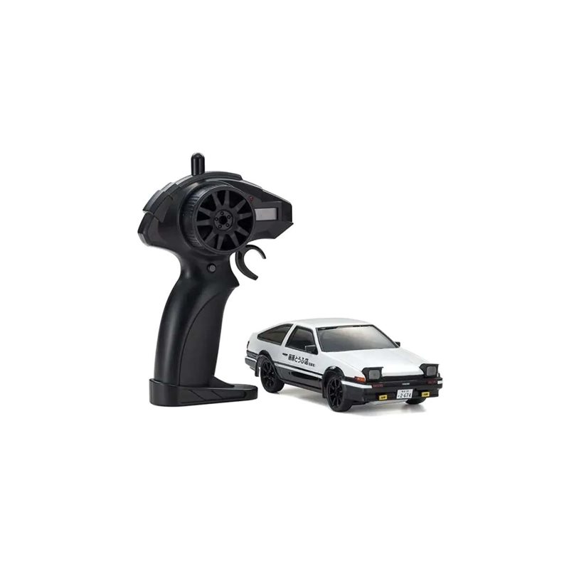 Kyosho First Mini-Z 1:28 Initial-D Toyota Sprinter Trueno AE86 WH/BK Kyosho First Mini-Z 1:28 Initial-D Toyota Sprinter Trueno AE86 WH/BK